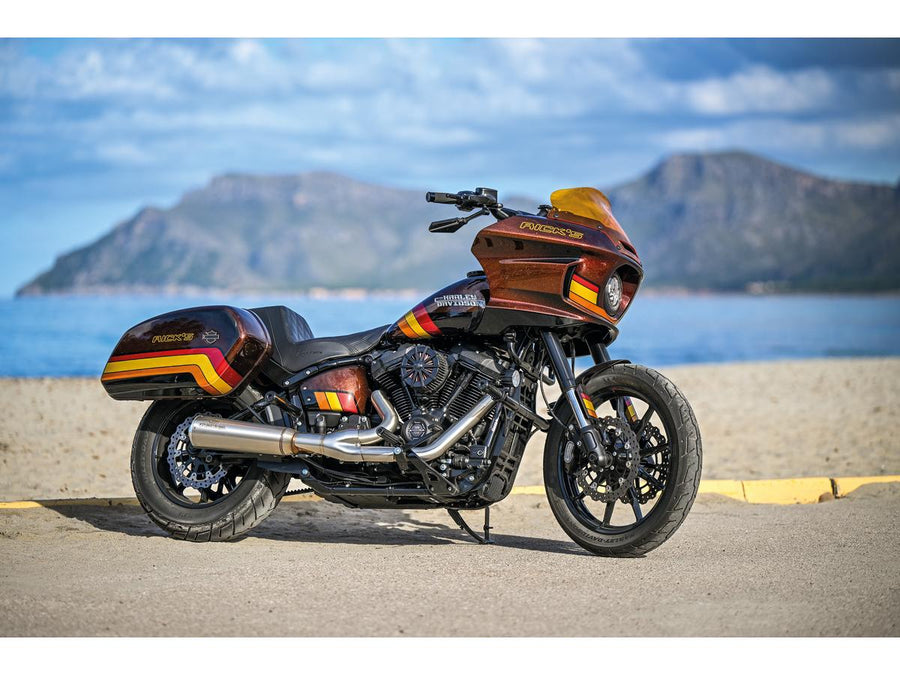 Harley Davidson Fxlrst [2022-2024]-Club-style pullback-riser kit for digital