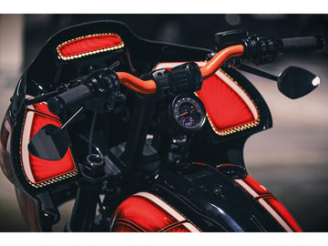 Harley Davidson Fxlrs [2022-2025]-Club Style Pullback Riser Kit for lower assembly - 0