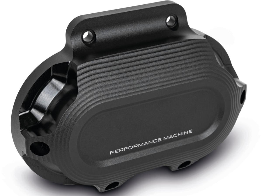 Harley Davidson Touring [2014-2020]-Race Series gear cover on the side of black ops