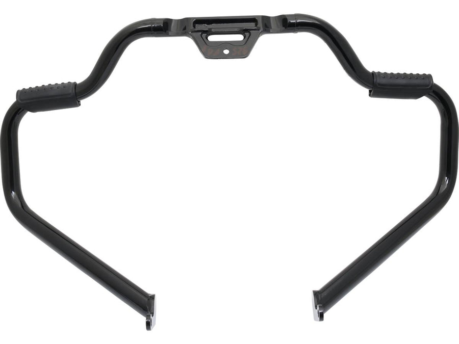 Harley Davidson Softail [2018-2024]-Motor protection bar with highway rastas black