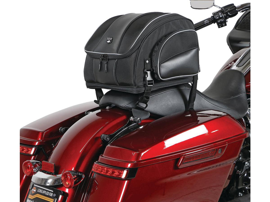Harley Davidson-Route 1 Weekender backrest luggage pocket black