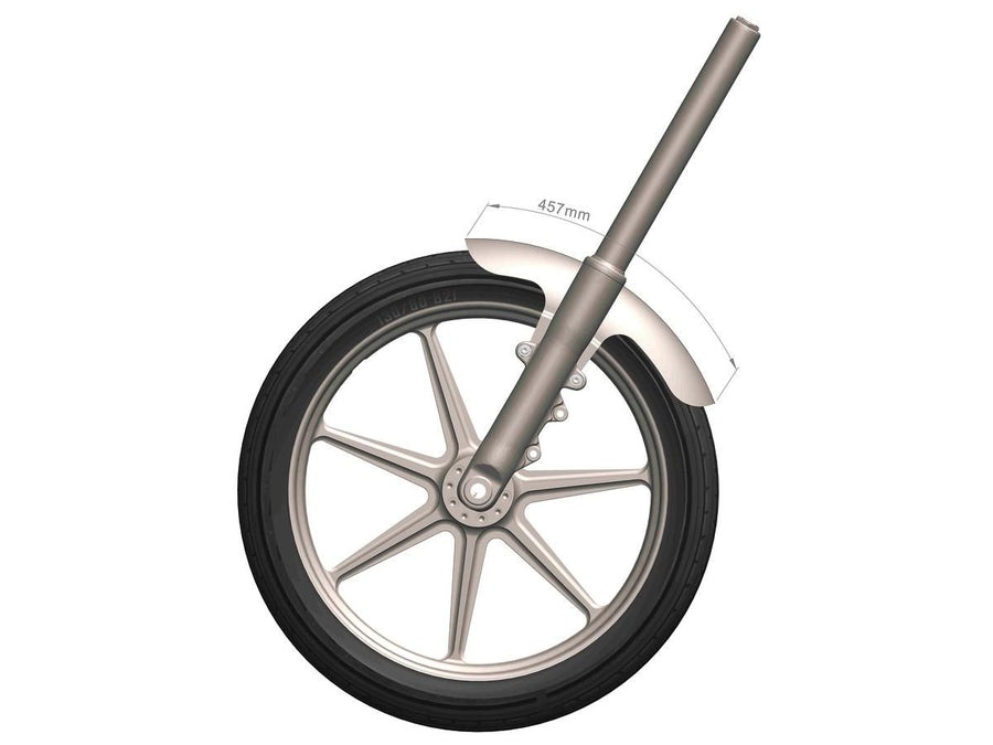 Harley Davidson FLFB [2018-2020]-steel front wheel protection sheet for Softail models for