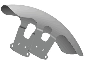 Harley Davidson FLFB [2018-2020]-steel front wheel protection sheet for Softail models for