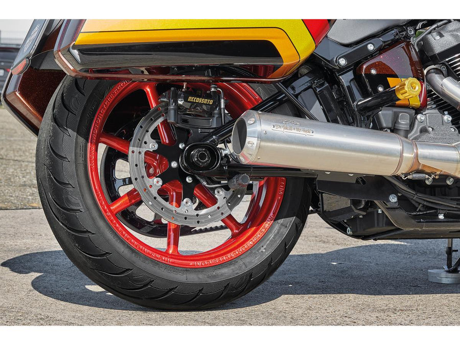 Harley Davidson Softail [2018-2025]-Club Style Radial brake caliper adapter for 292 mm
