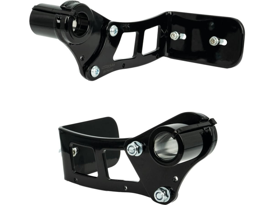 Harley Davidson Softail [2018-2024]-medium-sized license plate holder per side assembly