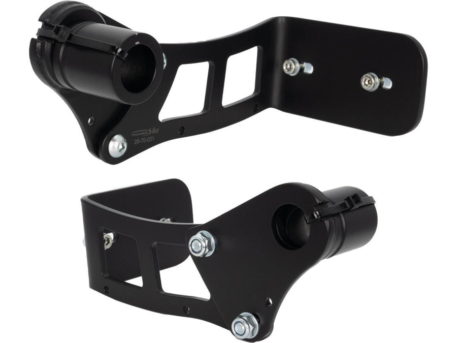 Harley Davidson Softail [2008-2017]-medium-sized license plate holder per side assembly
