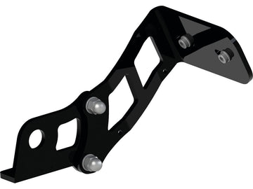 Harley Davidson Dyna [2006-2007]-Middle Pro lateral license plate holder black