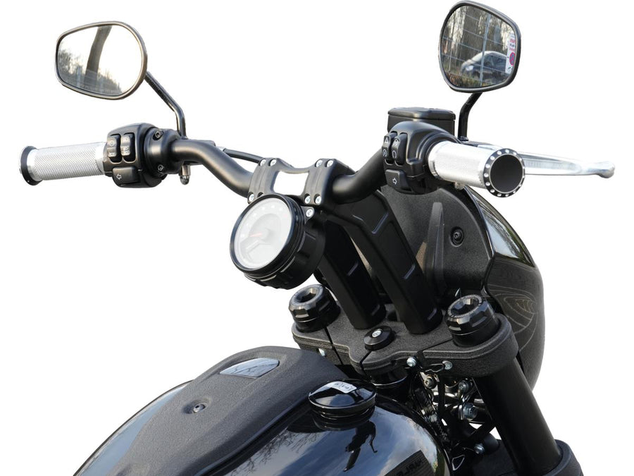 Harley Davidson Fxlrs [2022-2025]-Clubstyle Riser Kit Höhe: 9 ", for 1 1/4" handlebar
