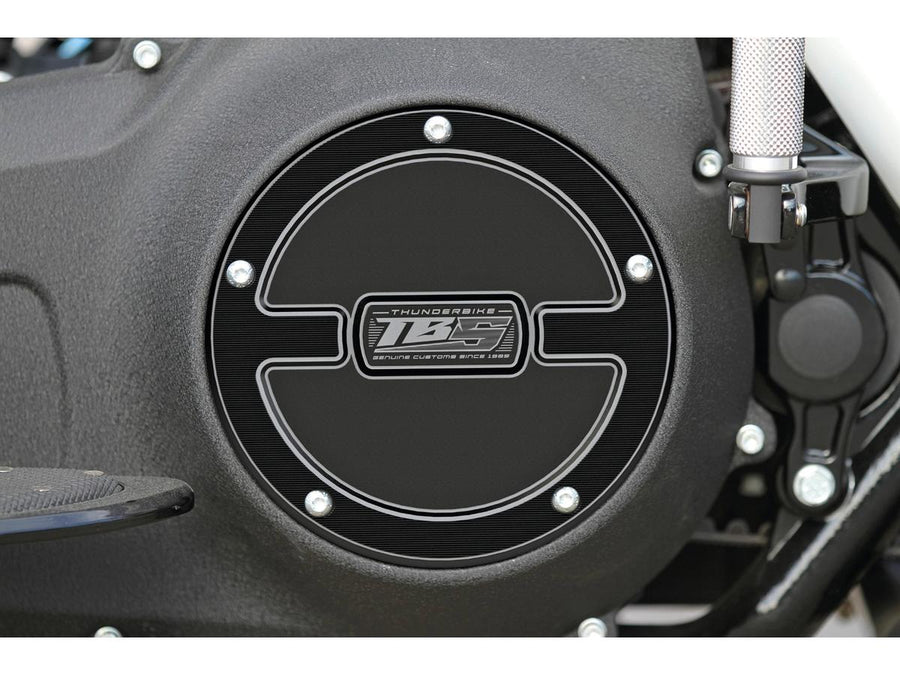 Harley Davidson Softail [2000-2018]-TB-S Cutting cover cut black