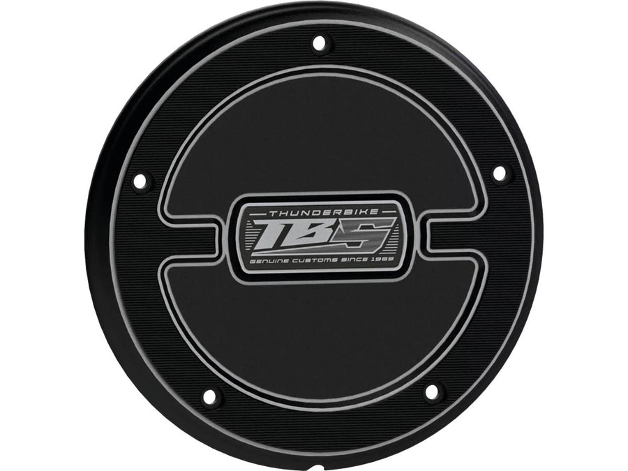 Harley Davidson Softail [2000-2018]-TB-S Cutting cover cut black