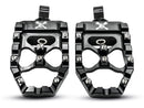 Harley Davidson Sportster [1991-2020]-MX Evolution Footrests Black Anodized-13