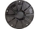Harley Davidson Touring [2016-2024]-10-gauge derby cover black anodized-1
