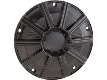 Harley Davidson Touring [2016-2024]-10-gauge derby cover black anodized
