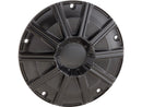 Harley Davidson Touring [2016-2024]-10-gauge derby cover black anodized-3