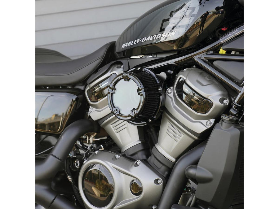 Harley Davidson Nightster RH975 [2022-2025]-Method ™ Clear Series Air Filter Schwarz