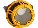 Harley Davidson Softail [2018-2024]-Method ™ Clear Series Air Filter Gold-1