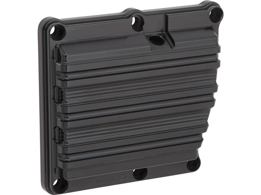 Harley Davidson Softail [2018-2024]-10-gauge gear cover at the top black anodized