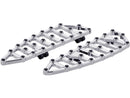 Harley Davidson Touring [1985-2025]-MX driver's footrest chrome-1