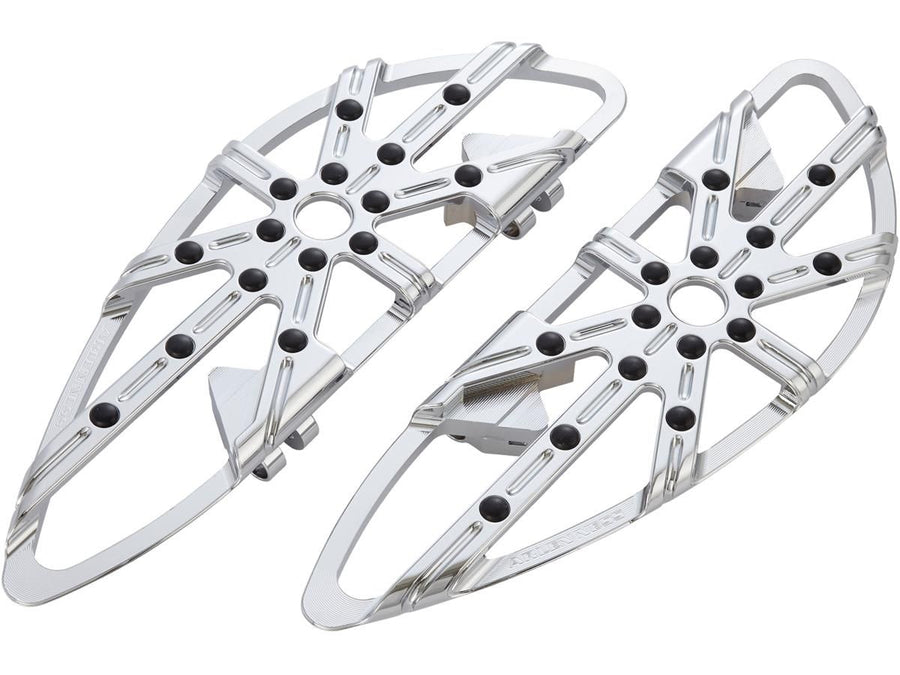 Harley Davidson FLSL [2018-2021]-10-gauge driver's footrest chrome