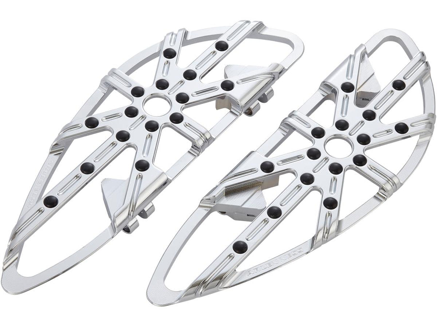 Harley Davidson FLSL [2018-2021]-10-gauge driver's footrest chrome