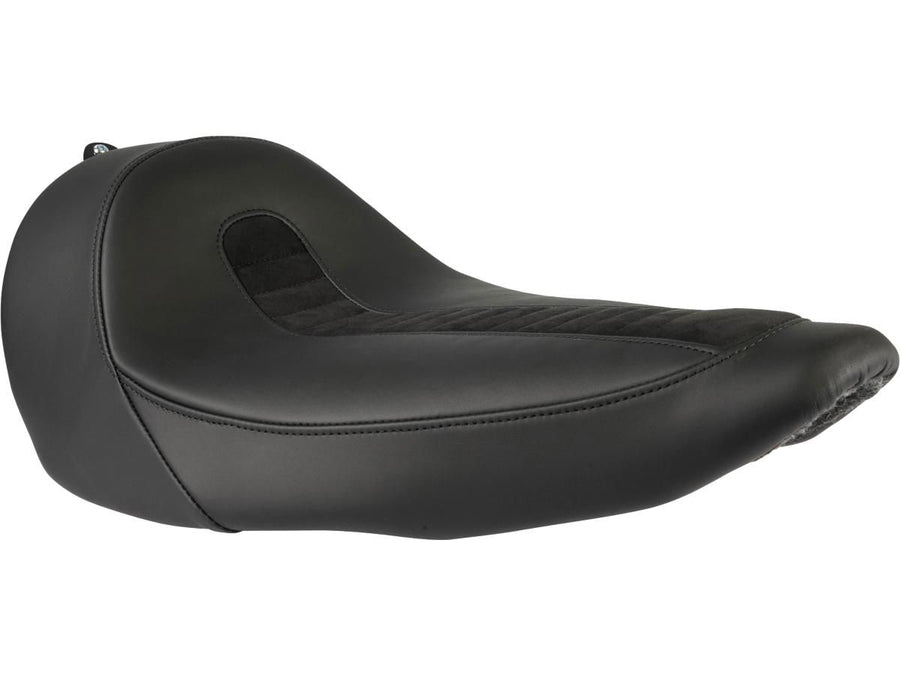 Harley Davidson Softail [2018-2025]-real leather solo seat for Thunderbike