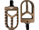 Harley Davidson Sportster [1991-2020]-MX V2 footrest bronze anodized-5