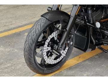 Harley Davidson Flhxse [2023-2024]-Cafe Carbon Fiber front wheel protection sheet 19 "