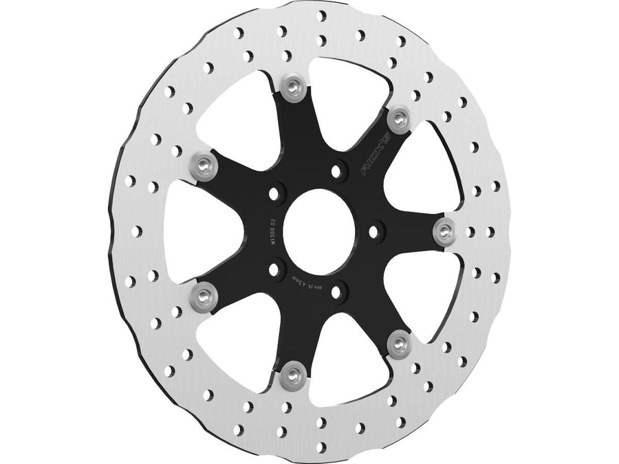 Harley Davidson Dyna [2000-2017]-Seven Sins Wave Design floating brake disc