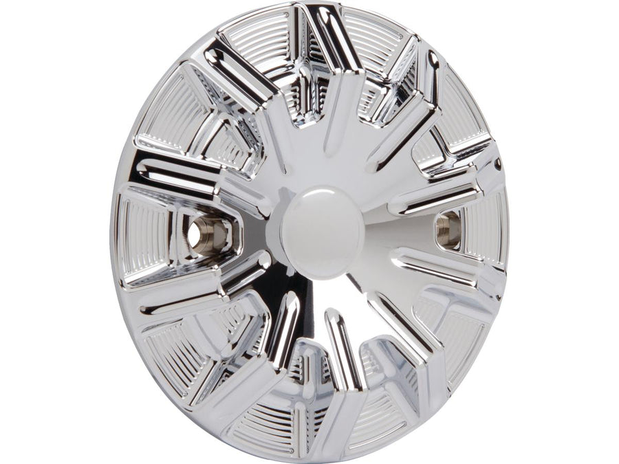 Harley Davidson Indian Scout [2015-2024]-10-gauge Stator cover Chrome