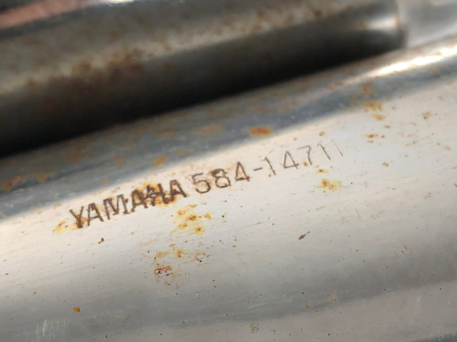 Yamaha XS 650 Type 447 [1975] - Exhaust silencer left and right