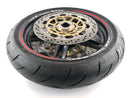 Triumph Speed ​​Triple 1050 515NJ [2005] - Front wheel rim with brake disc and tire-1