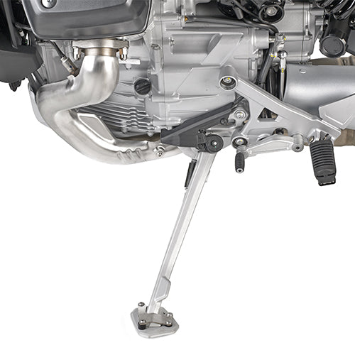 Moto Guzzi Stelvio 1000 [GIVI] - Foot extension made of aluminum and stainless steel for the original side stand