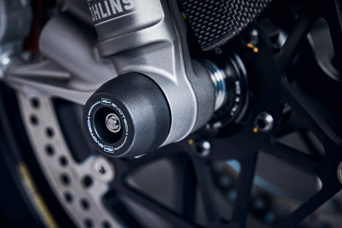 Ducati Panigale V4 Superleggera [2021–2024] - Achsprotektoren-Set – 360° Ansicht 1