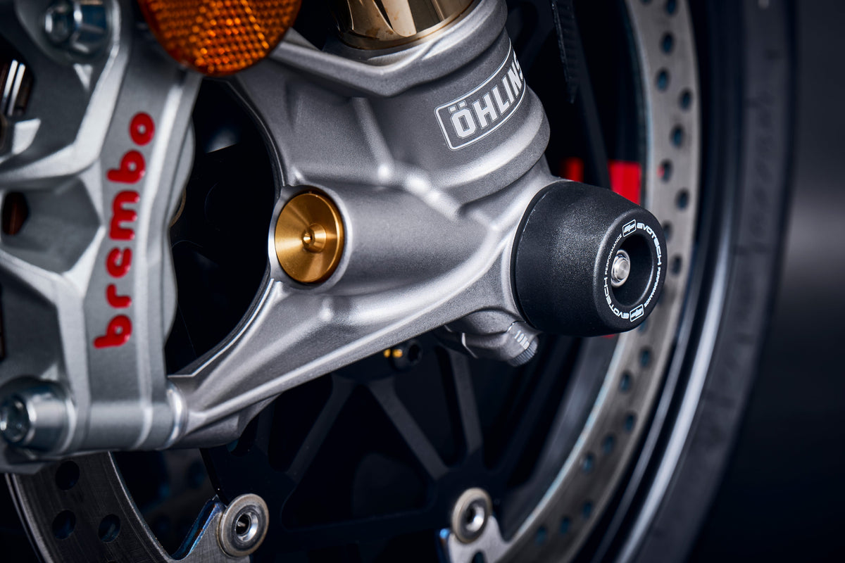 Ducati Panigale V4 Superleggera [2021–2024] - Achsprotektoren-Set – 360° Ansicht 21