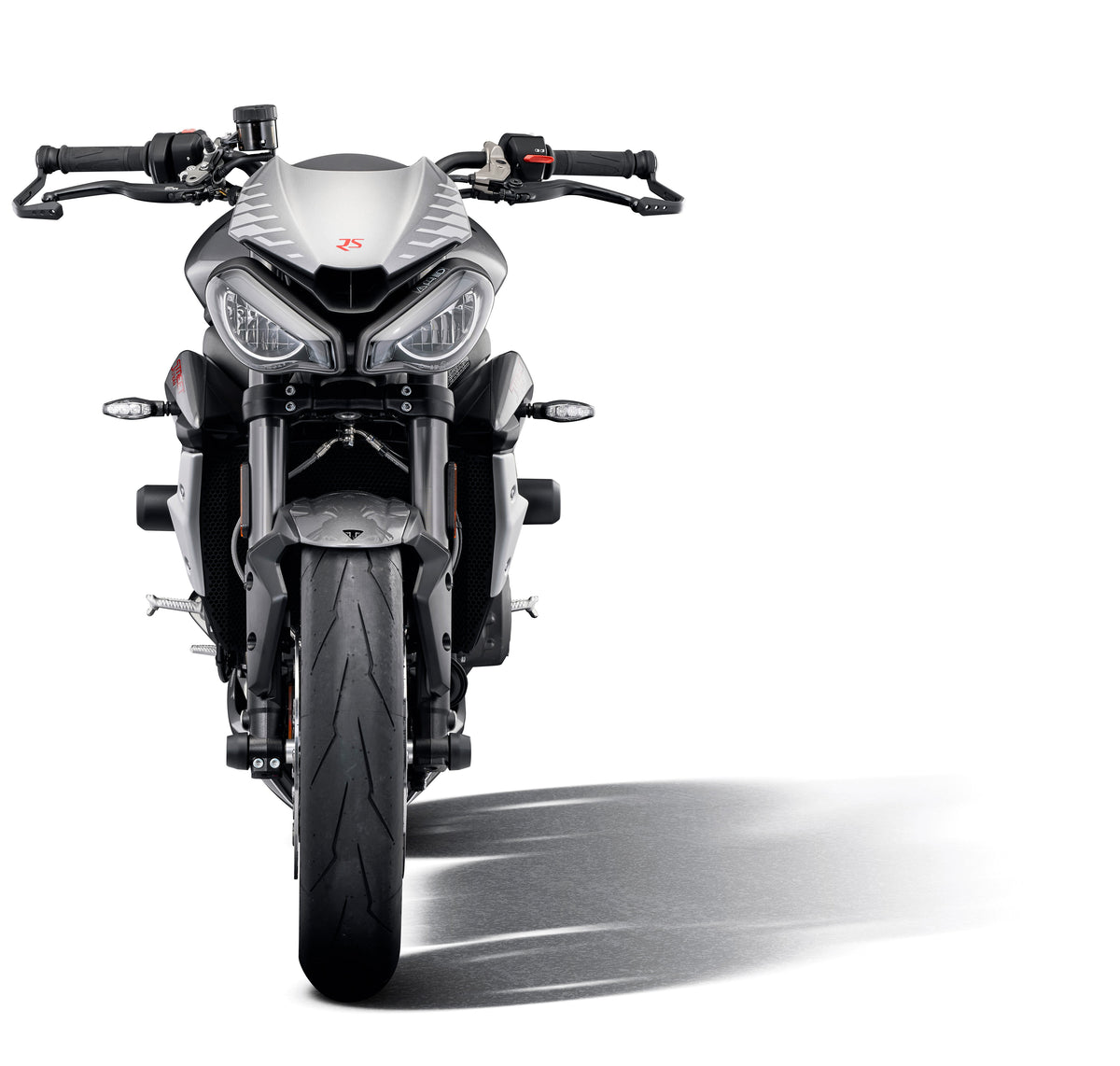 Triumph Street Triple RS [2020–2022] - Achsprotektoren-Kit – 360° Ansicht 1