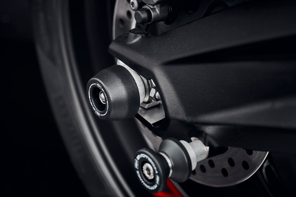 Triumph Street Triple S (660) [ab 2020] - Achsprotektoren-Set – 360° Ansicht 8