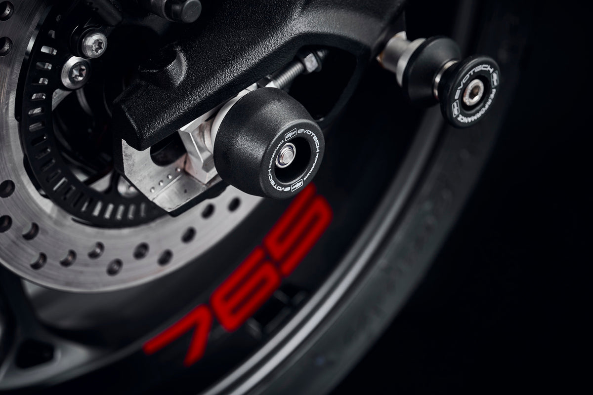 Triumph Street Triple R [2017–2019] - Achsprotektoren-Set – 360° Ansicht 10