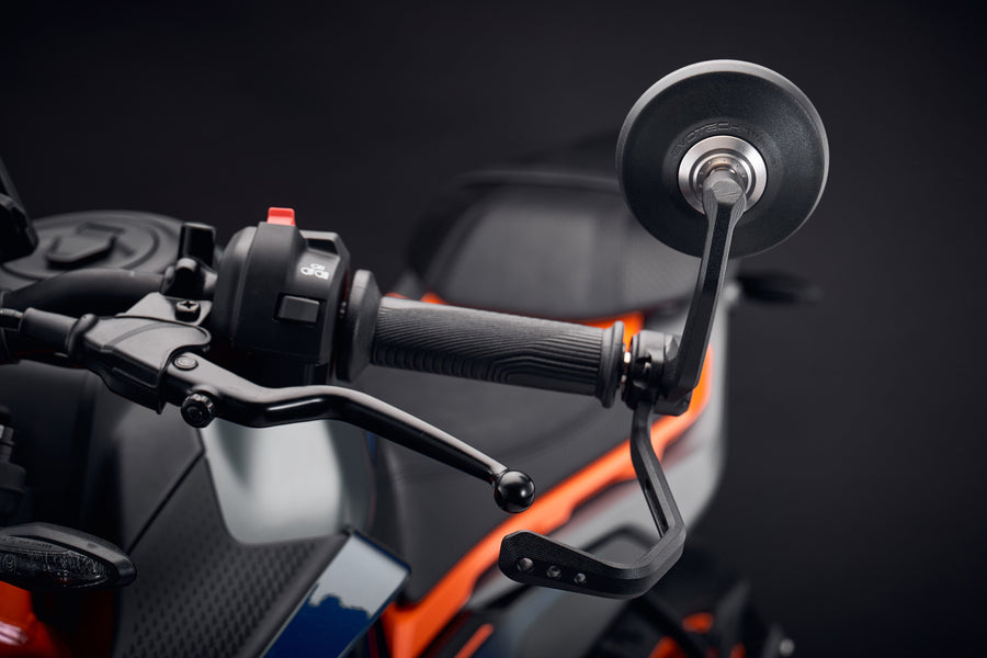 KTM 390 Duke [2024+] - Lenkerendenspiegel- und Hebelschützer-Kit Retro