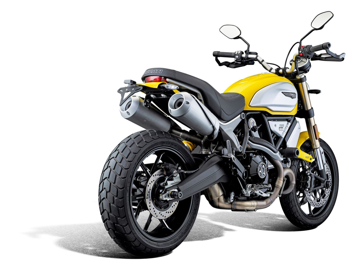 Ducati Scrambler 1100 Dark Pro [ab 2021] - Achsschutz- und Montageständer-Kit – 360° Ansicht 1
