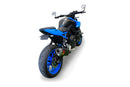 Suzuki GSX-8S [2023+] - verstellbarer Kennzeichenhalter mit LED-Blinkern