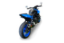 Suzuki GSX-8S [2023+] - verstellbarer Kennzeichenhalter mit LED-Blinkern