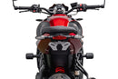 Triumph Trident 660 [2026+] - Kennzeichenhalter mit rotem LED-Rücklicht