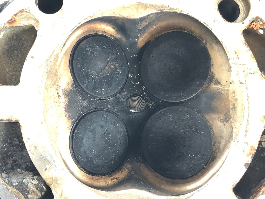 KTM LC4 ER 600 [1994] - Cylinder head