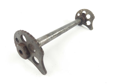 Yamaha XT 350 55V [1987] - Rear axle with chain tensioner - 0