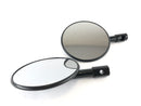 Handlebar end mirror Ø10cm E-tested set pair as new-2