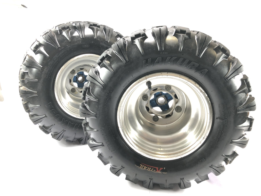 Yamaha YFM 660 R Raptor [2002] - Hinterrad Paar Reifen Felge Komplettrad 9 x 8.5.5 AT Offroad