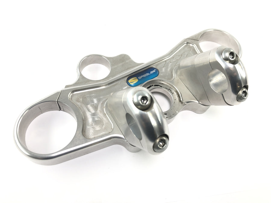 Yamaha YZF R1 RN09 [2002] - upper fork bridge handlebar mount CNC milled Spiegler