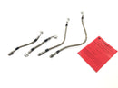 BMW K 1200 RS [1997] - Steel flex brake line Steel flex brake line set with ABE