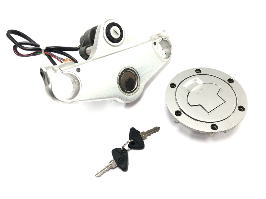 BMW K 1200 RS [1997] - Lock set ignition lock steering lock fork bridge tank cap
