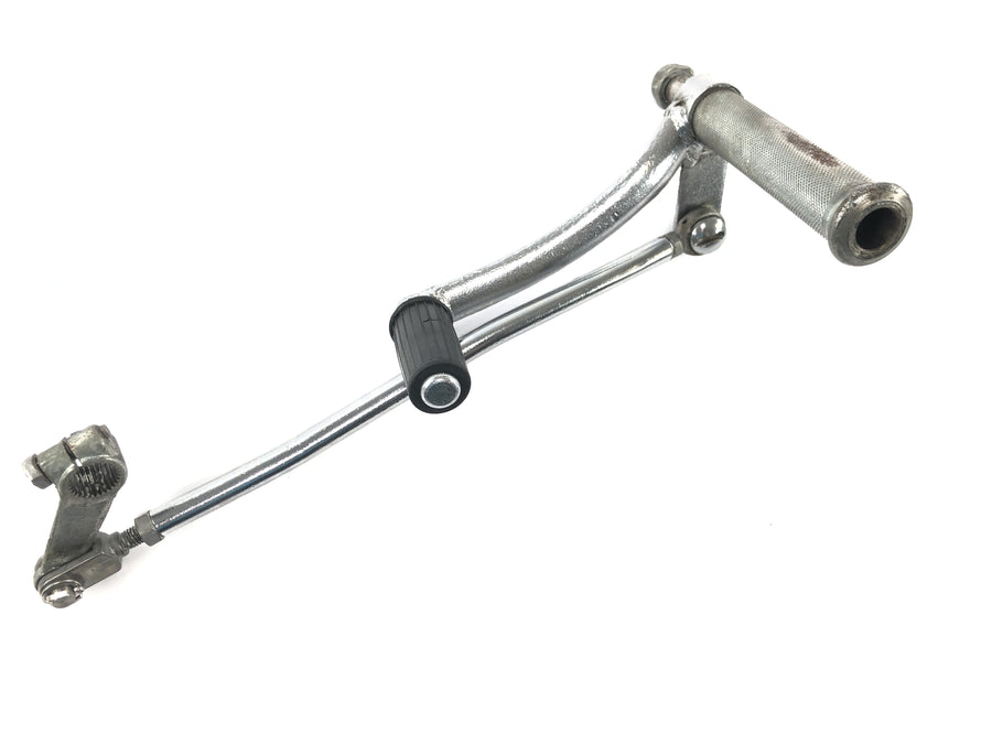 Ducati 500 SL Pantah [1981] - Driver's footrest left, shift lever, shift pedal, shift linkage